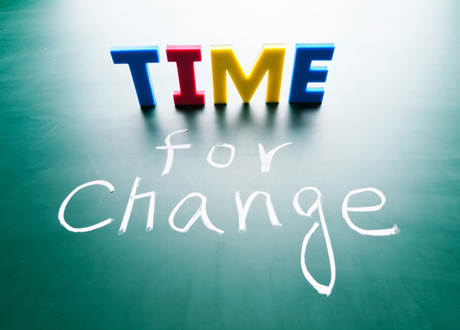 The challenge of change...